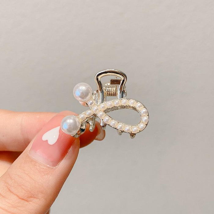Pearl hair clip bang clip