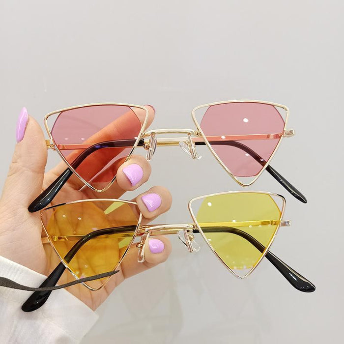 Personalized Triangle Mercury Flakes Children's Sunglasses