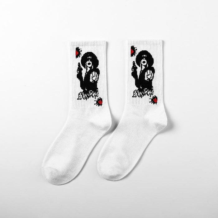 Cotton Hip-hop Men Socks