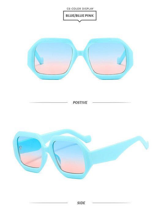 Irregular Sunglasses gradient