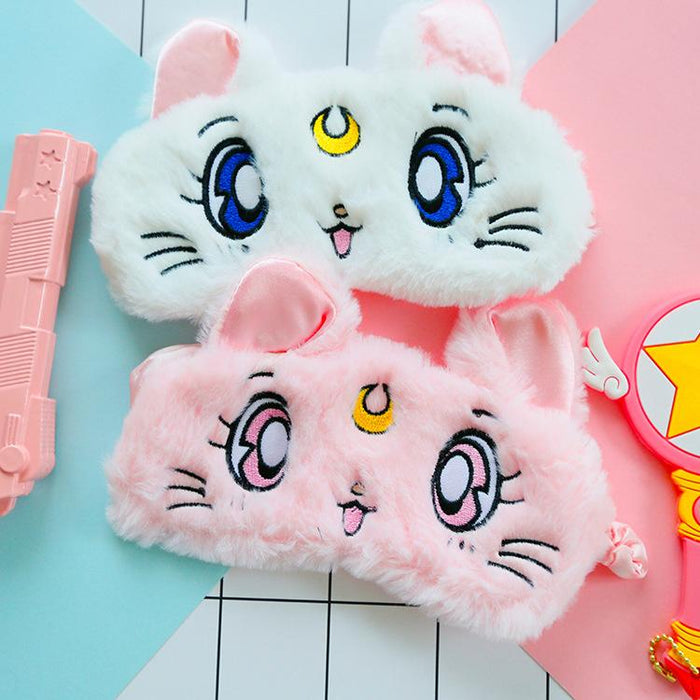 Cartoon Cat Eye Protection Shading Sleeping Eye Mask