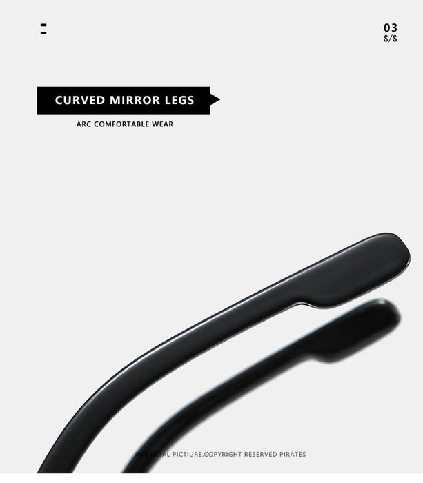 Hollow out large frame sunglasses