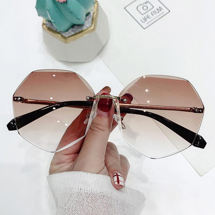 Frameless trimming Sunglasses GRADIENT SUNGLASSES