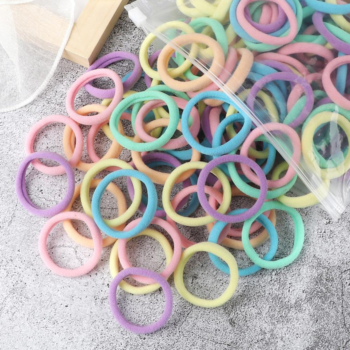 50PCS/Set Women Girls Basic Hair Bands