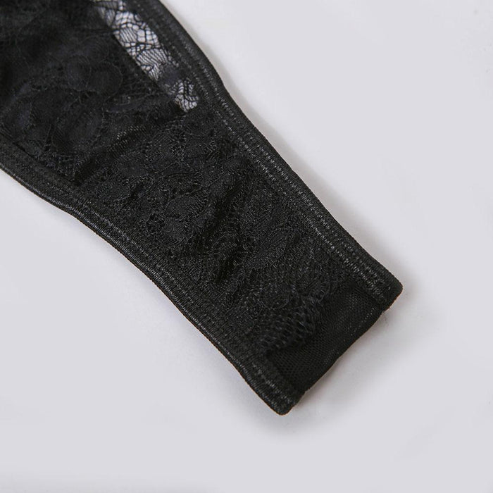 Lace Sexy Lingerie Three Piece Set Women Intimates