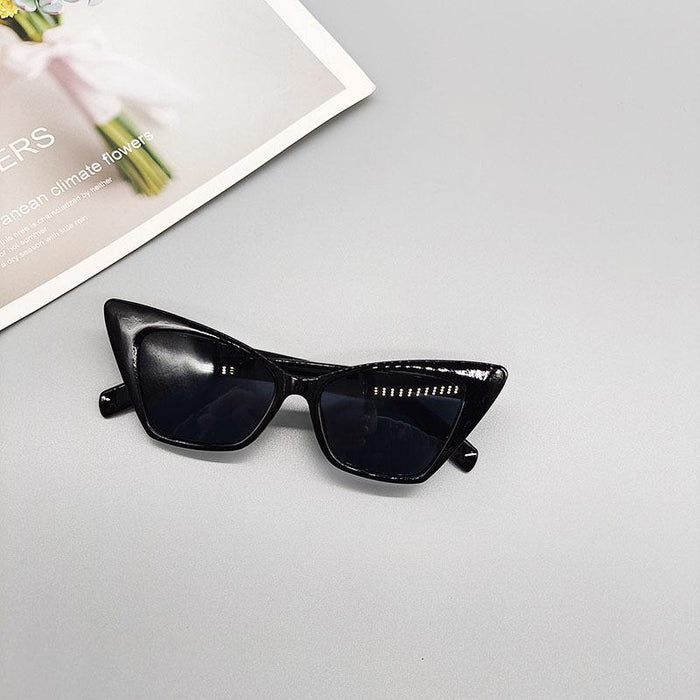 Vintage Fashion Simple Style Cat Eye Sunglasses