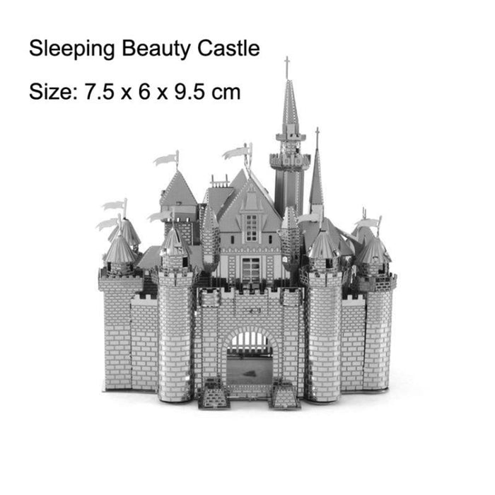 3D Metal Assembly Model World Building Handmade DIY Puzzle