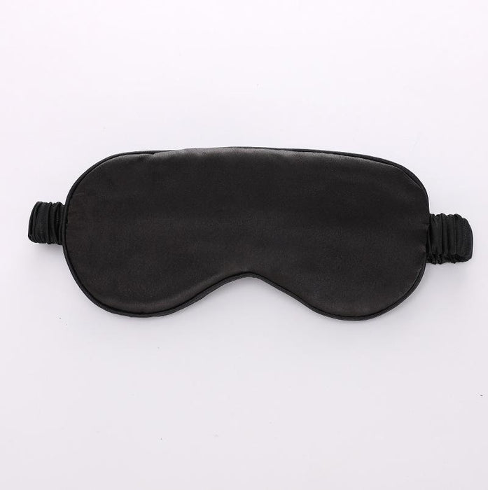 Pure Color Simulated Silk Sleeping Shade Eye Mask