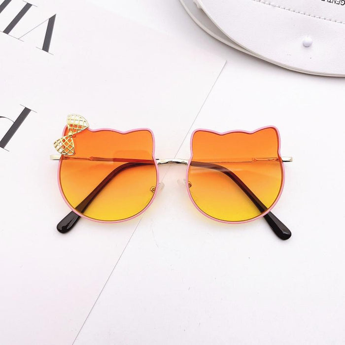 Children's sunglasses metal sunglasses