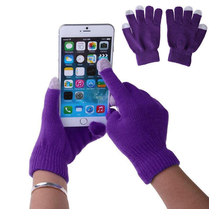 Unisex Winter Warm Capacitive Knit Gloves