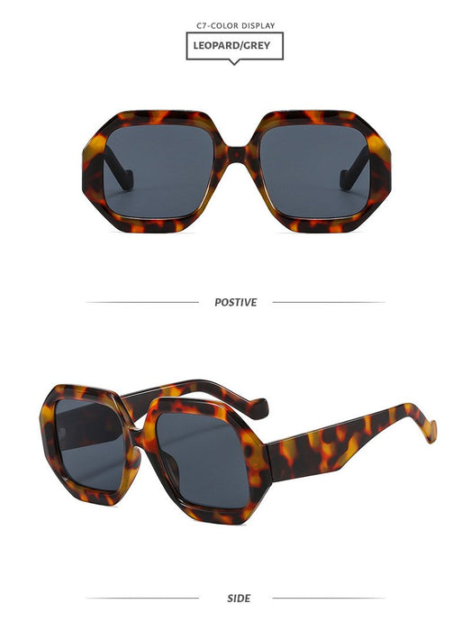 Irregular Sunglasses gradient