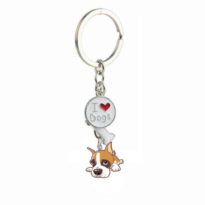 Creative Cartoon Pet Pendant Keychain