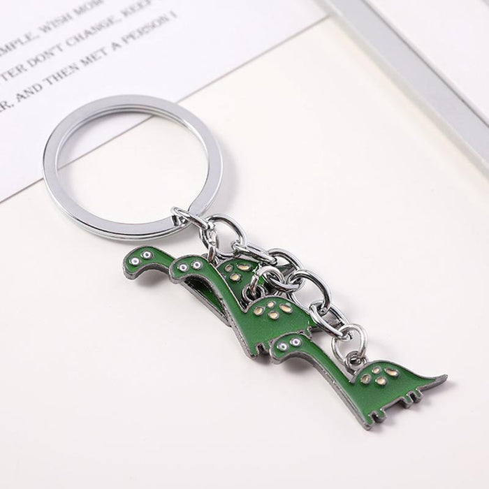 Exquisite Creative Cartoon Dinosaur Keychain