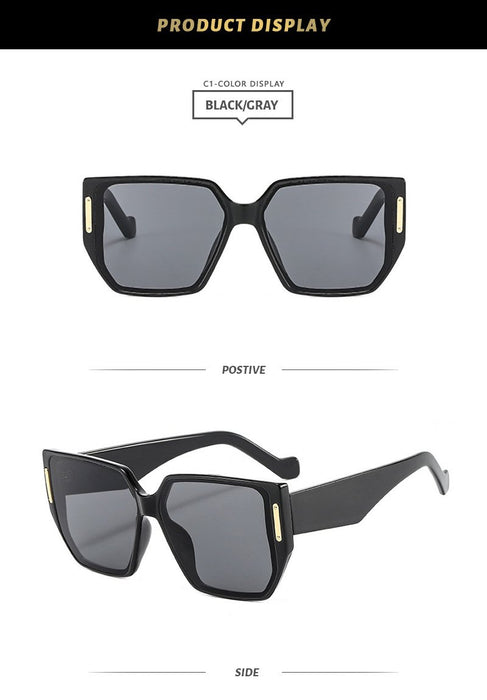 Irregular Sunglasses Retro