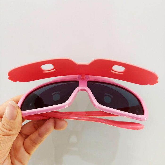 Small Plane Car Soft Silicone Children's Polarized Sunglasses