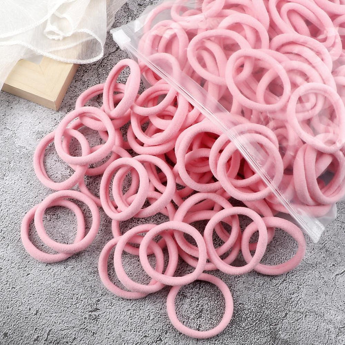 50PCS/Set Women Girls Basic Hair Bands