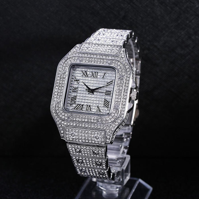 New Stainless Steel Women Wristwatch Quartz Fashion Casual Clock LLZ22213