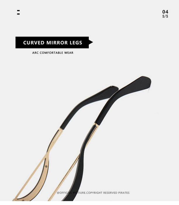 New cat's Eye Sunglasses damp Sunglasses UV protection