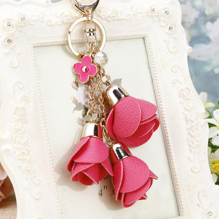 Women's Keychain Fashion Bag Pendant Car Key Chain