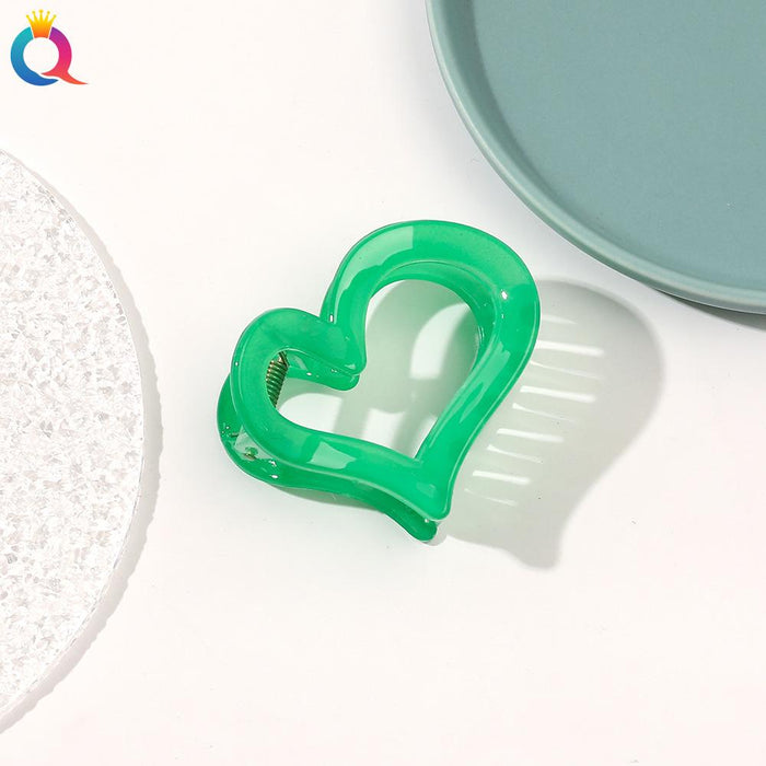 Vintage Hair Accessory Plastic Grab Clip