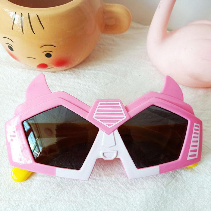 Silicone Cartoon Funny Children's Polarized Sunglasses