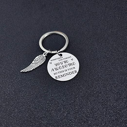 Funny Inspirational Keychain Best Friend