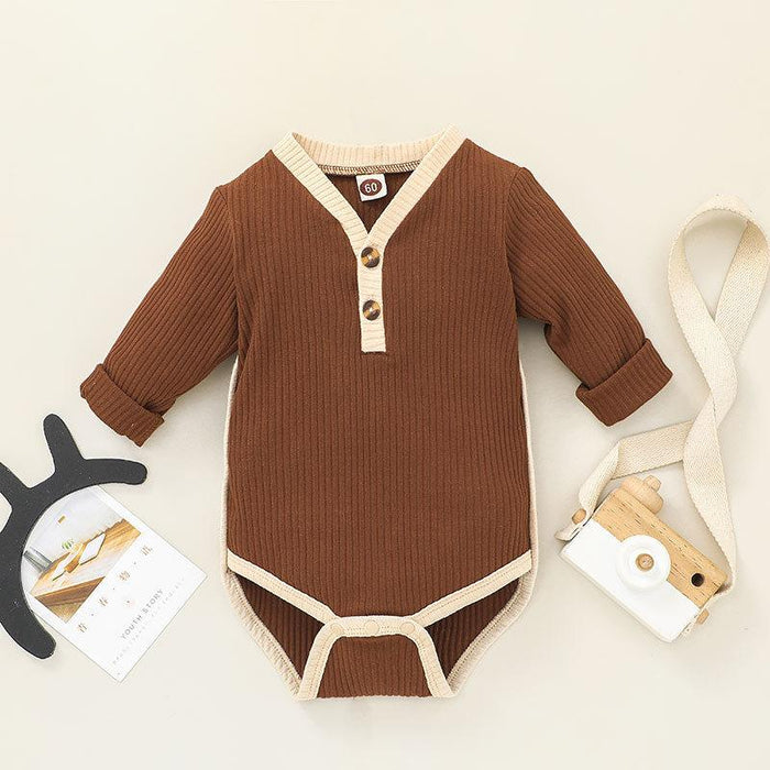 Newborn Clothes Baby's Solid Romper