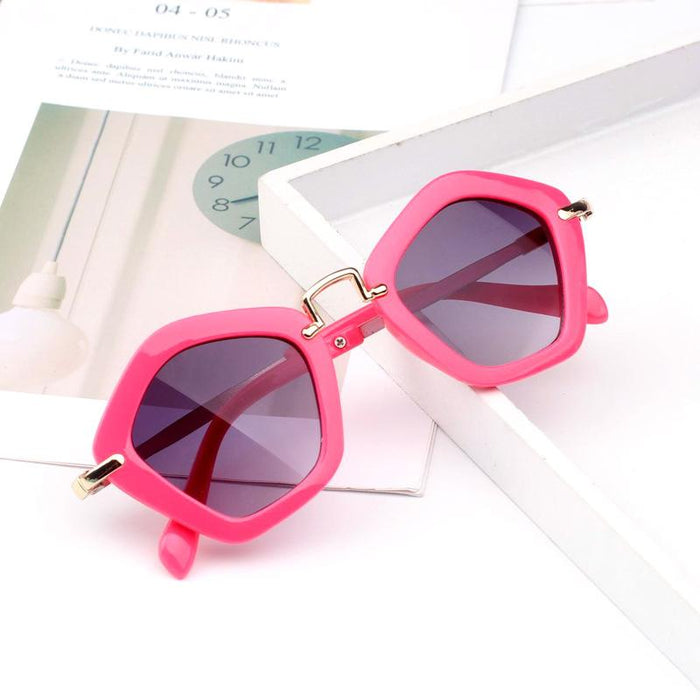 Children's pentagonal Sunglasses diamond Sunglasses