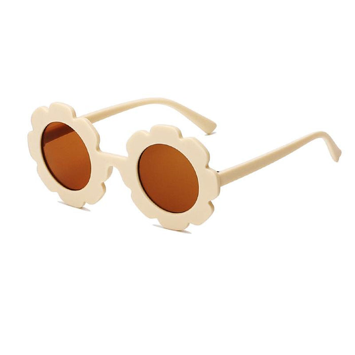 Children's Sunglasses round frame frosted glasses