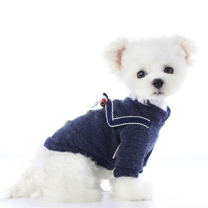 Dog sweater clothes puppy winter warm pet clothes