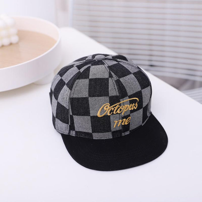 Summer Thin Sun Protection Adjustable Flat Brim Children's Cap