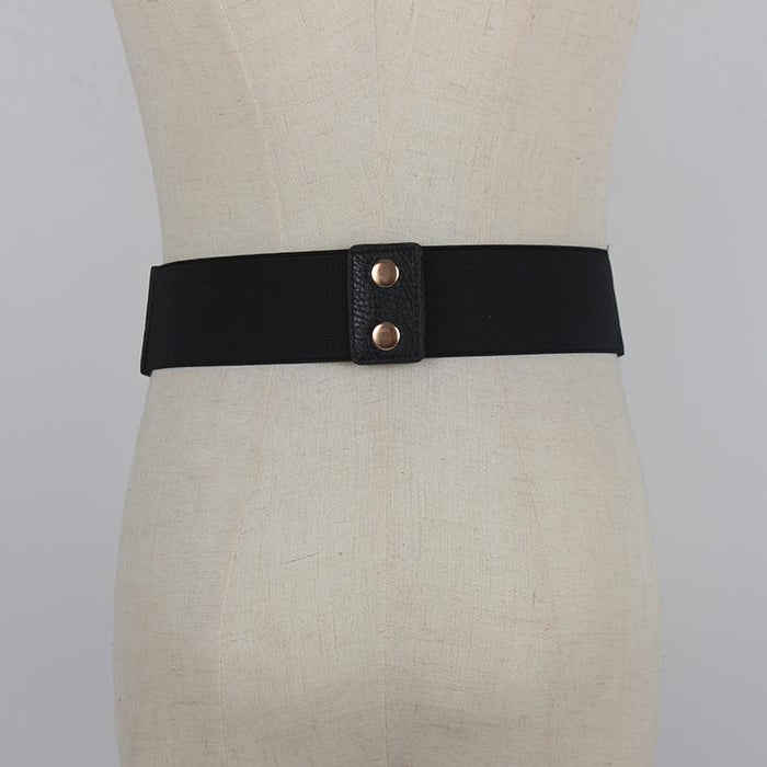 Black Fashion Simple Women's Belt