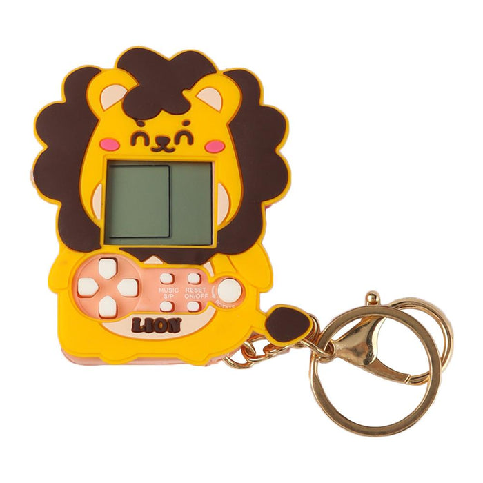 Portable Compact Game Console Keychain Game Console Pendant