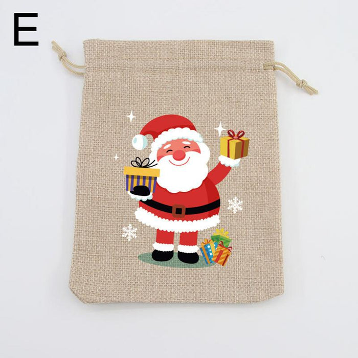 10 Pcs/Lot High Quality Natural Linen Storage