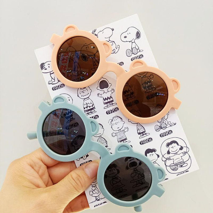 Cartoon Cute Bear UV Proof Children's Sunglasses