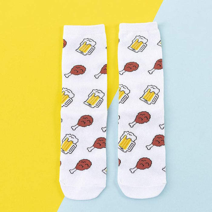 Women Funny Cute Cartoon Socks