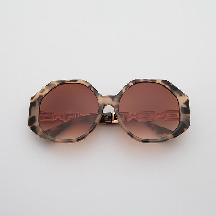 Large frame square Sunglasses female Sunglasses