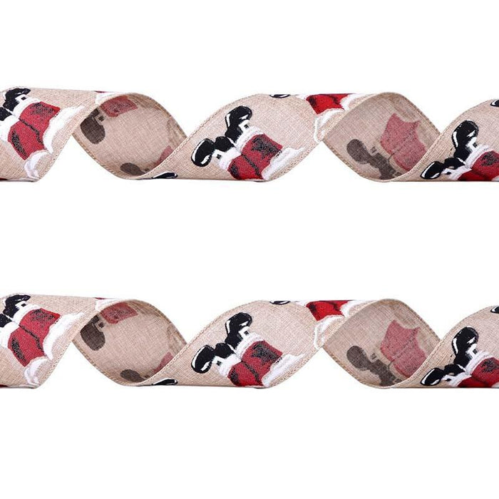 Christmas Ribbon Classic Wrapping Christmas Tree Ribbon Wreath Bows