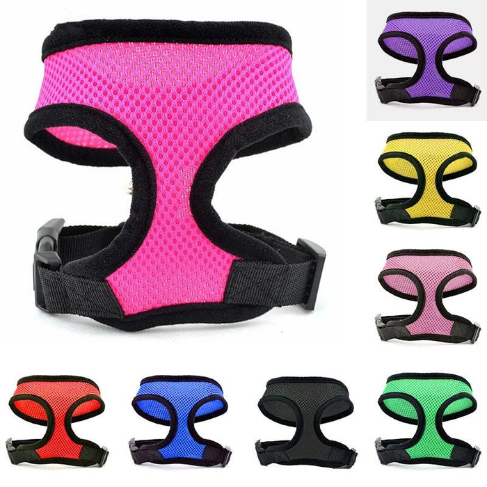 Nylon Dog Leash Breathable Mesh Dog Leash Vest