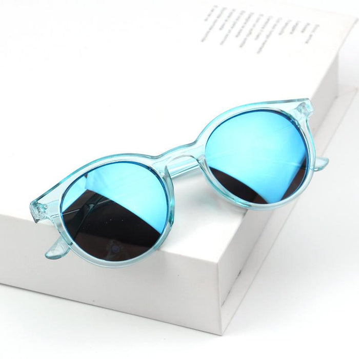 Children's Sunglasses round frame transparent frame sunglasses