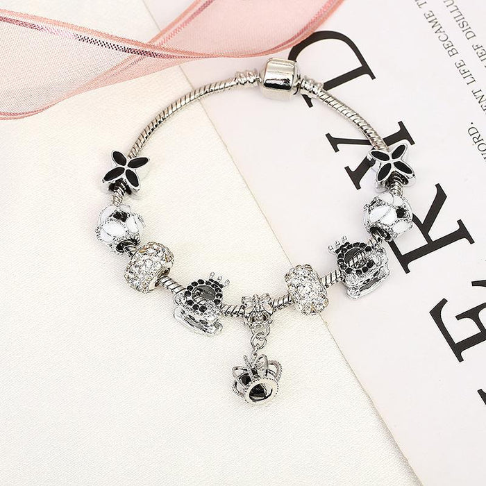 Accessories Daisy Crown Pendant Bracelet
