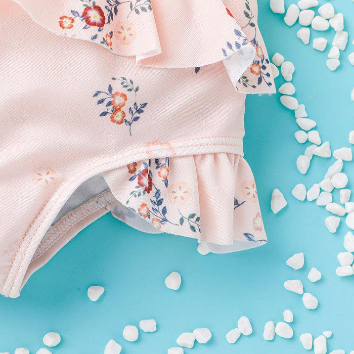 Girls Suspender SWIMSUIT Suit Baby Bikini Printed Split Swimsuit