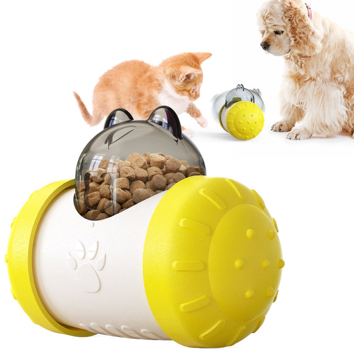 Funny Dog Treats Spill Toys Interactive Toys on Wheels