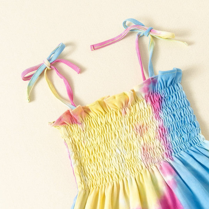 Suspender color princess skirt sleeveless Strapless skirt