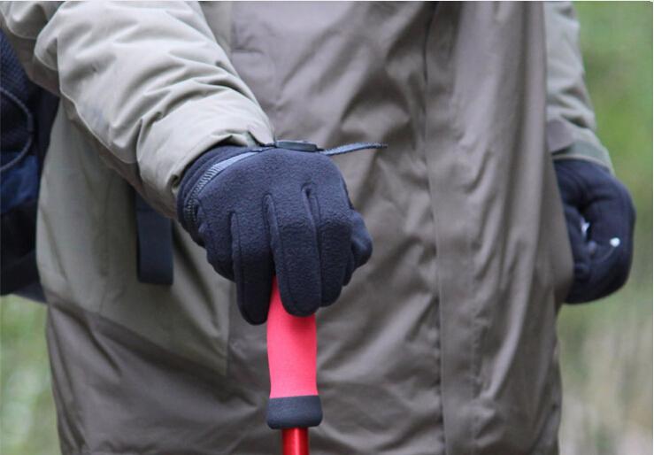 Winter gloves couples women outdoor fleece warm cold winter gloves