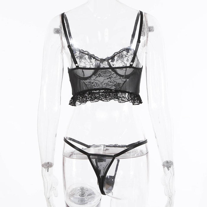 Sexy Women's Lace Underwear Lingerie Set
