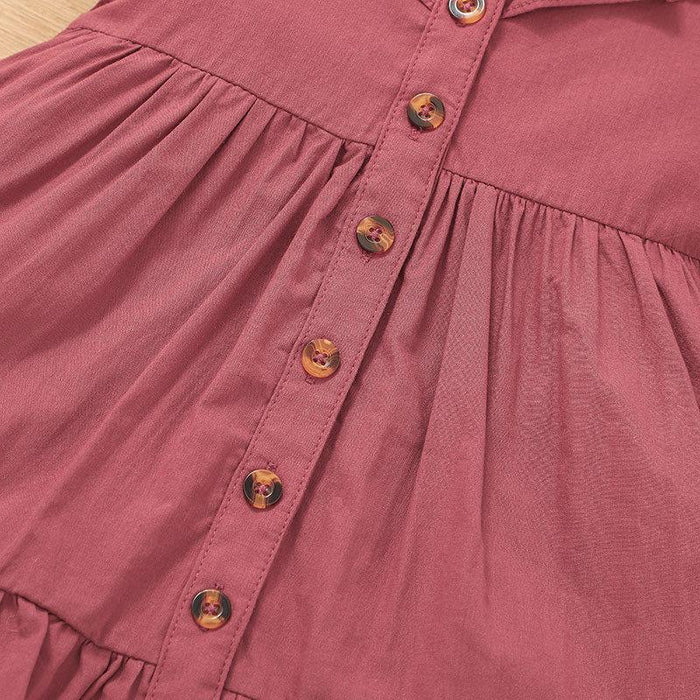 Sleeveless Dress Girls' exotic A-line skirt