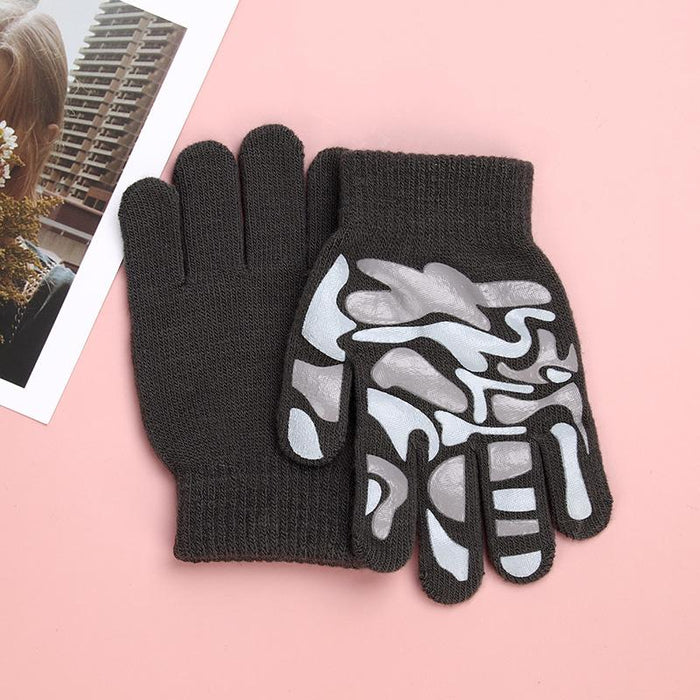 Children Camouflage Gloves