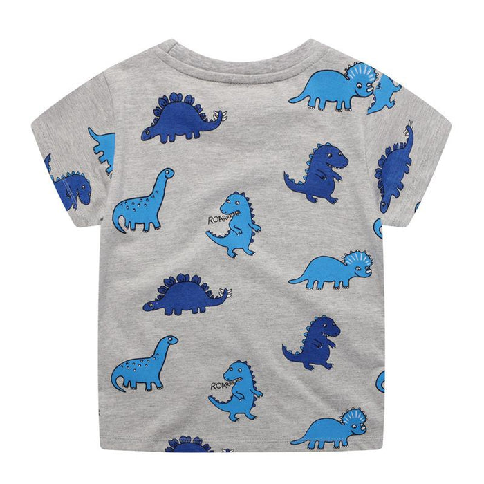 Short sleeved children's T-shirt