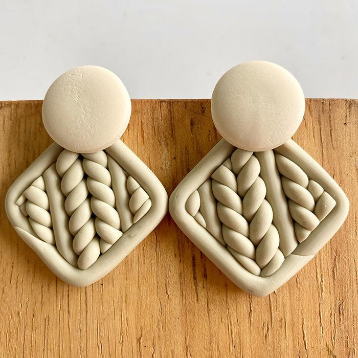 Polymer Clay Soft Ceramic Earrings